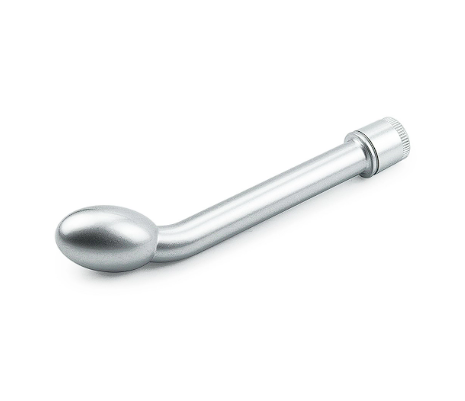 VIBRADOR PUNTO G PLATEADO I WHIZZ 20 CM